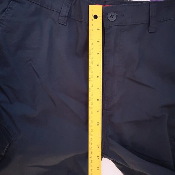 NWT Union Bay Genuine Sportswear Men's Size 40 Flat Front Navy Cargo Shorts - Picture 12 of 13
